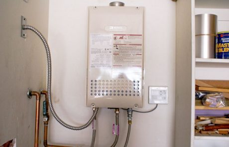water heater installation